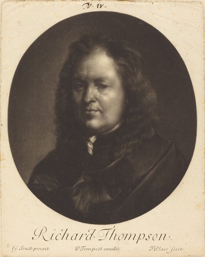 Richard Thompson by Francis Place after Gerard Soest