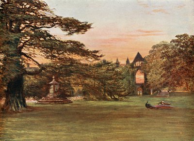 Newstead Manastırı Bahçesi by Francis S. Walker