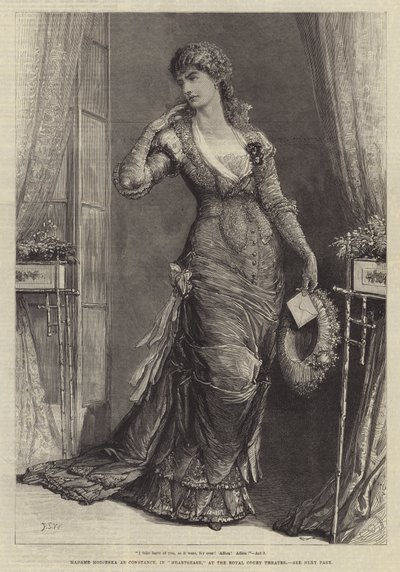 Madam Modjeska, Constance rolünde, Heartsease