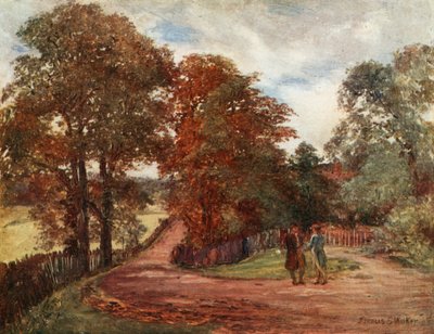 Millfield Lane, Highgate by Francis S. Walker