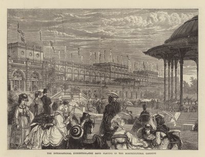 Uluslararası Sergi, Bahçıvanlık Bahçelerinde Çalan Bando by Francis S. Walker