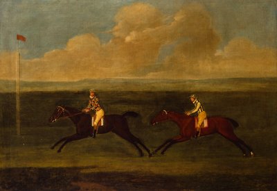 Bir Demir Kırp, Gri Yarış Atı İnancı Yeniyor (petrol) by Francis Sartorius