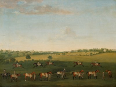 Sir Charles Warre Malet'nin Yarış Atı Dizisi Tatbikatta by Francis Sartorius