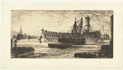Agamemnon gemisinin sökülmesi Agememnon