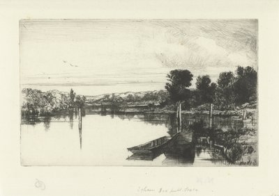 egham by Francis Seymour Haden (Sir)