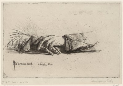 Rustende eller katlanmış gravür çalışmaları (seri başlığı) by Francis Seymour Haden (Sir)