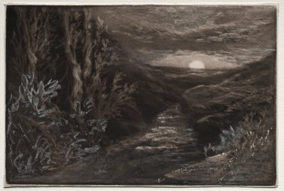 Bir Moorland Çayı by Francis Seymour Haden