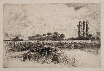 Su Çayırı by Francis Seymour Haden