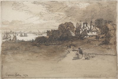 Essex Çiftliği by Francis Seymour Haden