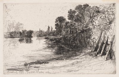 Brentford Feribotu by Francis Seymour Haden