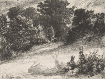 Combe Bottom, 1860., 1860. by Francis Seymour Haden