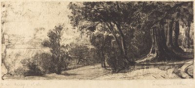 Sabah Erken - Richmond by Francis Seymour Haden
