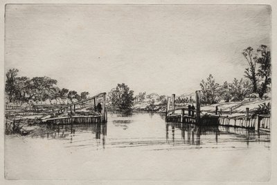 Egham Kilidi by Francis Seymour Haden