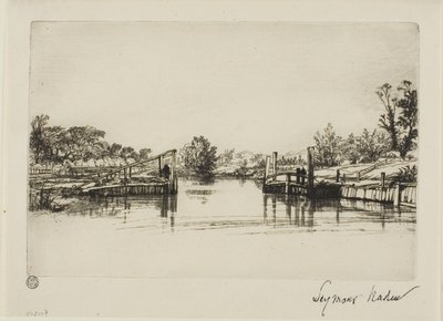 Egham Kilidi by Francis Seymour Haden