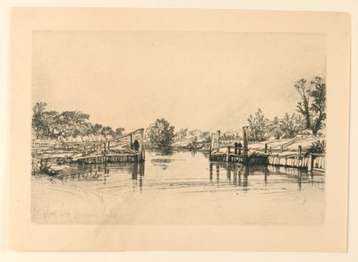 Egham Kilidi by Francis Seymour Haden