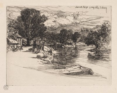 Smyth Evi by Francis Seymour Haden