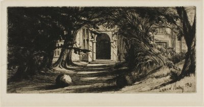 Mitton Salonu by Francis Seymour Haden