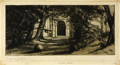 Mitton Salonu by Francis Seymour Haden