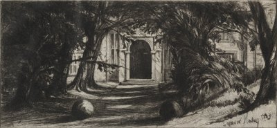 Mitton Salonu by Francis Seymour Haden