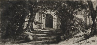 Mitton Salonu, 1859. by Francis Seymour Haden