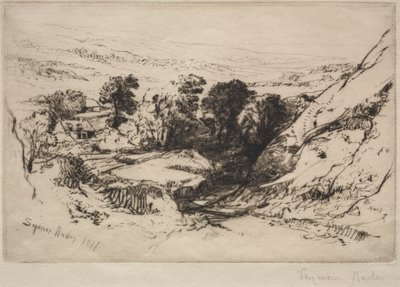 Dokuz Höyük Aşağı by Francis Seymour Haden