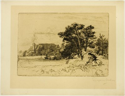 Eski Willesley Evi by Francis Seymour Haden