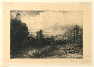 Testte by Francis Seymour Haden