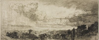 Çalışma Dışı Penceresi by Francis Seymour Haden