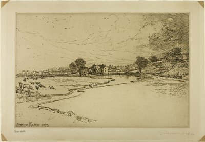 Sawley Manastırı by Francis Seymour Haden