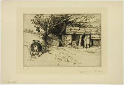 Kabin by Francis Seymour Haden