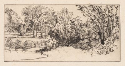Küçük Longparish by Francis Seymour Haden