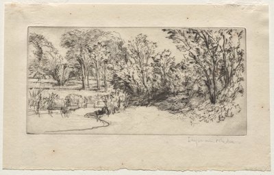 Küçük Longparish by Francis Seymour Haden