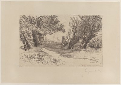 Aşıklar Yürüyüşü, No. I, 1864., 1864. by Francis Seymour Haden