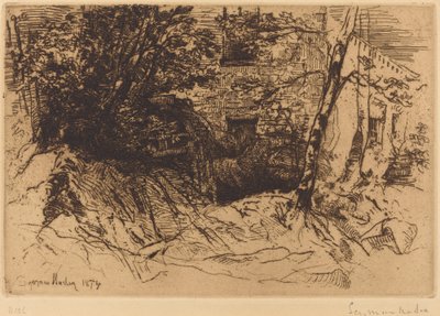 Değirmen Çarkı by Francis Seymour Haden