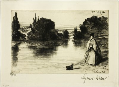 Çekme Yolu by Francis Seymour Haden