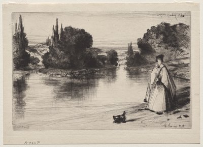 Çekme Yolu by Francis Seymour Haden