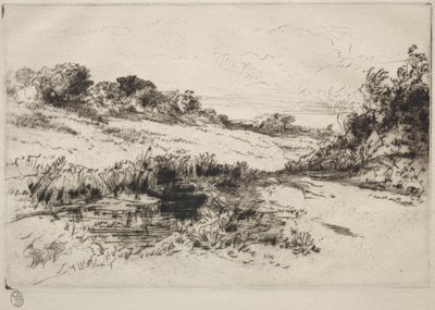 Yel Değirmeni Tepesi, No. 1 by Francis Seymour Haden