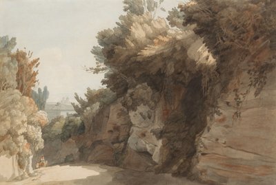 Arco Scuro Yakınlarından Bir Görünüm, Villa Medici