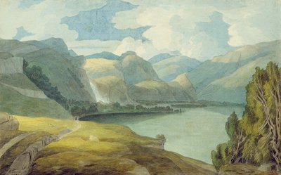 Derwentwater Güney Görünümlü by Francis Towne