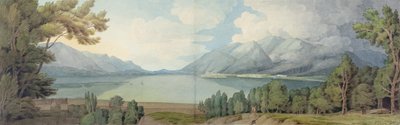 Güneyden Derwentwater by Francis Towne