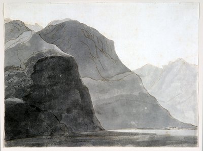 Como Gölü by Francis Towne