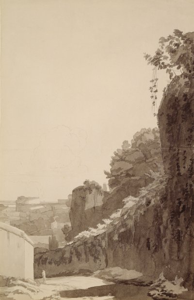 Caracalla Hamamları by Francis Towne