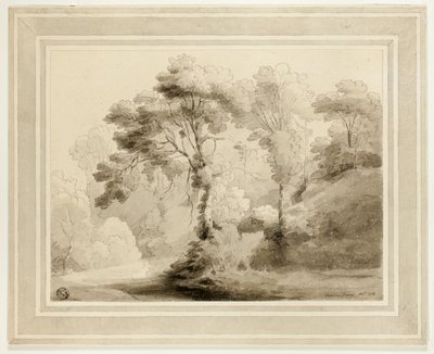 Ormanlık Peyzaj by Francis Towne