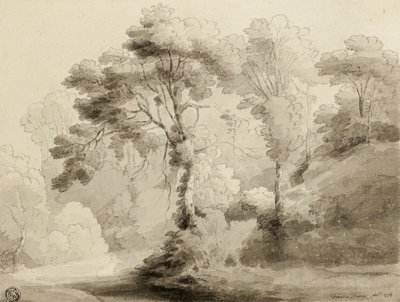 Ormanlık alan, 1774 by Francis Towne