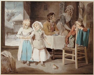 Evcil Hayvan Robin, 1794 by Francis Wheatley