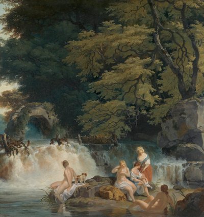 Somon Sıçrayışı, Leixlip by Francis Wheatley
