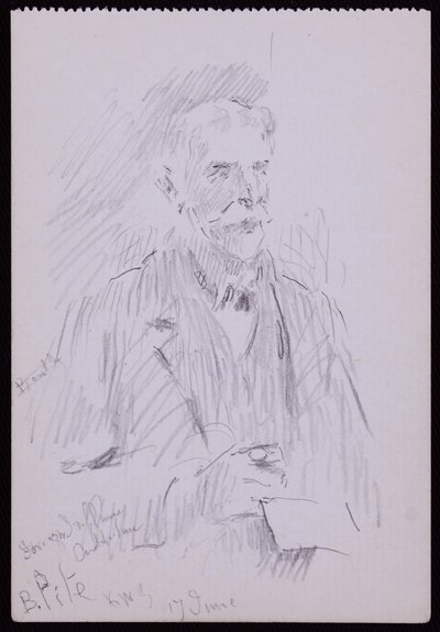 Beresford Pite Portresi by Francis Wilfred Lawson
