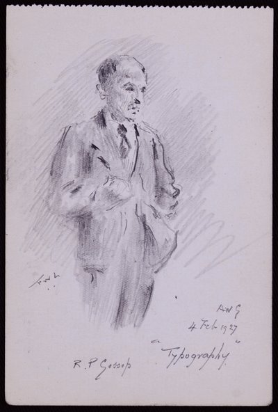 R Percy Gossop