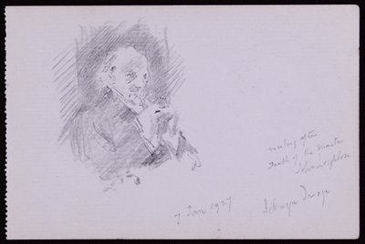Selwyn Resminin Portresi by Francis Wilfred Lawson