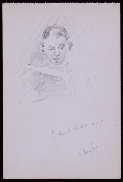 Sir Herbert ARA Baker